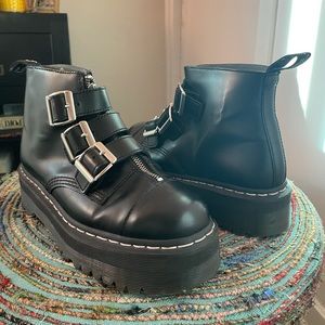 AGGY STRAP BOOT: AGYNESS DEYN x DR MARTEN’S